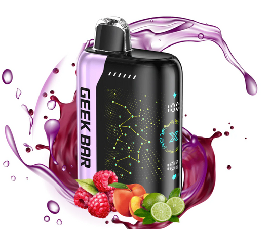 Geek Bar Pulse X Raspberry Peach Lime